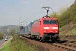 152 004-8 bei Erpel am 25.04.2013