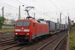 Die 152 140-0 im Halle (Saale) am 05,07,10