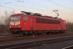 Die 155 214-0 in Koblenz L�tzel am 16,03,12