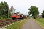 Die 155 178-7 in Brokstedt am 26.07.2013 