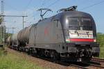 ES 64 U2-029 mit Kesselzug in Porz Wahn am 23.05.2011 