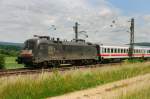 ES 64 U2-072, aufgenommen am 21.06.12, bei Treuchtlingen.