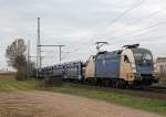 ES 64 U2-022 / 182 522 der WLB in Porz Wahn am 16.04.2013