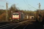 185 591-1 in Eilendorf am 06.03.11