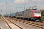 Crossrails 185 591-5 bei Br�hl Vochem am 31.08.2011