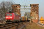 185 141-9 an der K�lner S�dbr�cke am 01.03.2012