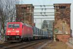 185 259-9 an der K�lner S�dbr�cke am 01.03.2012