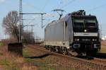 185 565-9 Lz in Porz Wahn am 22.03.2012, Gru� an den Tf !