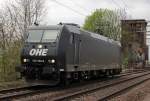 185 546-9 der OHE Lz an der S�dbr�cke am 27.04.2012