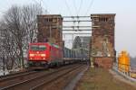 Die 185 259-9 an der K�lner S�dbr�cke am 01,03,12