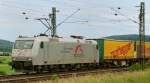 185 537-8, aufgenommen am 15.06.12, N�he Treuchtlingen.