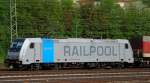 185 671-5, Railpool, aufgenommen am 05.05.13, in Treuchtlingen.