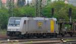 185 681-4, PCT, aufgenommen am 01.05.13, in Treuchtlingen.