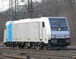 185 677-2 der RAILPOOL als Lz rtg S�den am Gbf.