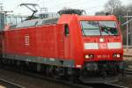 Die 185 151-8 aufgenommen am 20.03.2010 in Kassel-Wilhelmsh�he.