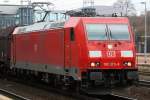 Die 185 373-8 aufgenommen am 20.03.2010 in Kassel-Wilhelmsh�he.