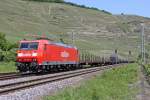 Die 185 200-3 in Winningen (Mosel) am 05,06,10
