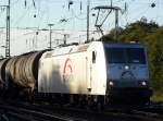 185 537-8 der TXLogistic in Gremberg am 04.10.2010