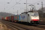 186 240 der RTB Cargo in K�ln West am 17.03.2012