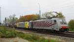 186 283-8 + ES 64 F4-005, aufgenommen am 11.10.12, in A�ling.