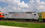 186 239-0, CRS, aufgenommen am 08.06.13, N�he Treuchtlingen.