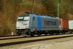 186 291-1, aufgenommen am 20.03.14, in A�ling.