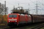 Eine sehr seltene Doppeltraktion kam auch am 17.11.2010 durch Ratingen Lintorf.