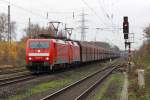 Die 189 021-9 und 152 011-3 in Ratingen Lintorf am 17,11,10