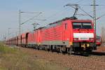 189 035-9 mit Erzzug vor Porz Wahn am 06.04.2011