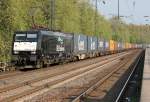 ES 64 F4-290 mit Containerzug in K�ln S�d am 21.04.2011