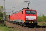 189 036-5 mit Erzzug in Porz Wahn am 23.04.2011