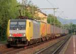 E189 923SE mit dem FERCAM in Bonn Oberkassel am 29.04.2011