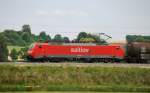 189 056-5, aufgenommen am 17.06.11, kurz vor Burgau.