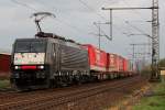 189 997 / ES 64 F4-097 am Melzo Shuttle in Porz Wahn am 29.03.2012