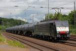 189 282 / ES 64 F4-282 (TXL) mit KeWa in K�ln West am 11.06.2012