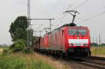 189 100-1 und 189 035-8 in Porz Wahn am 14.06.2012