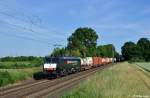 189 996-2 mit einem KV-Zug am 14.06.2015 zwischen Roisdorf und Sechtem.