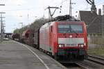 Die 189 082-1 in Wuppertal Vohwinkel am 21,04,10