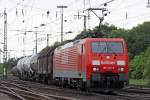 Die 189 002-9 in Gremberg am 29,05,10