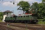 Die E44 002 und E44 046 bei der Lokparade vom DB Museum Koblenz L�tzel am 02,06,12