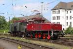 Die E60 10 und E71 19 bei der Lokparade vom DB Museum Koblenz L�tzel am 02,06,12