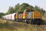 Die 6461 und 6463 von Railion NL in W�lfrath Flandersbach am 17,09,09