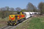 Die 545 von E&H in W�lfrath Flandersbach am 18,04,10