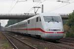 Der ICE1 401 502-0 in Radbruch am 09,09,09