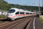 Ein ICE3 in Linz(Rhein) am 29.05.2011