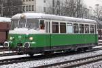 Der MAN Schienenbus von der RSE in K�ln West am 06,01,10
