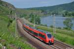 442 200-1 als RB 12232 von Koblenz nach Trier am 02.06.2012 in Winningen(Mosel).