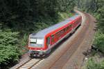 Der 628 503 als RB 47 richtung Solingen in Wuppertal Hammesberg am 12,07,11