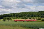 628 643-1 als RB 15546 nach Glauburg-Stockheim am 08.06.2012 in Glauburg-Glauberg.