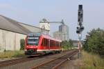 Der 648 335 in Oldenburg ( Holst.) am 04,08,11